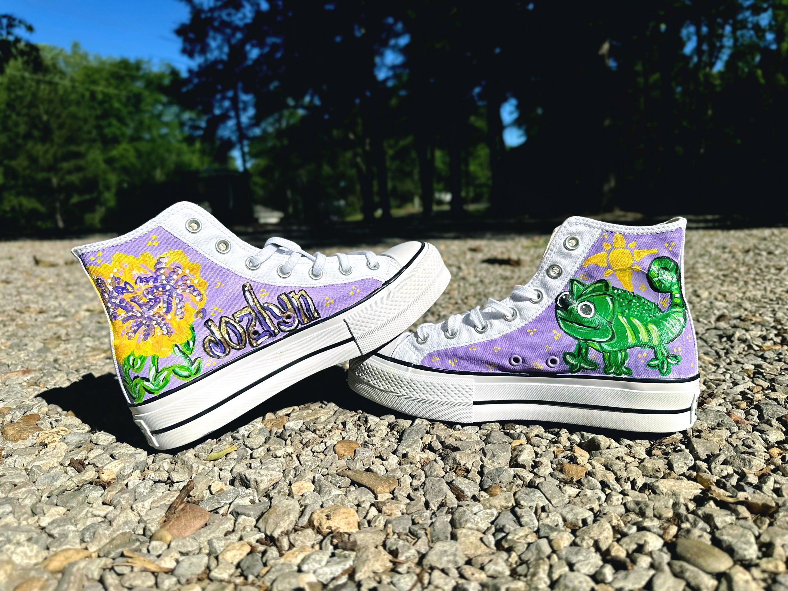 Custom Shoes Hidden Talents by Amy