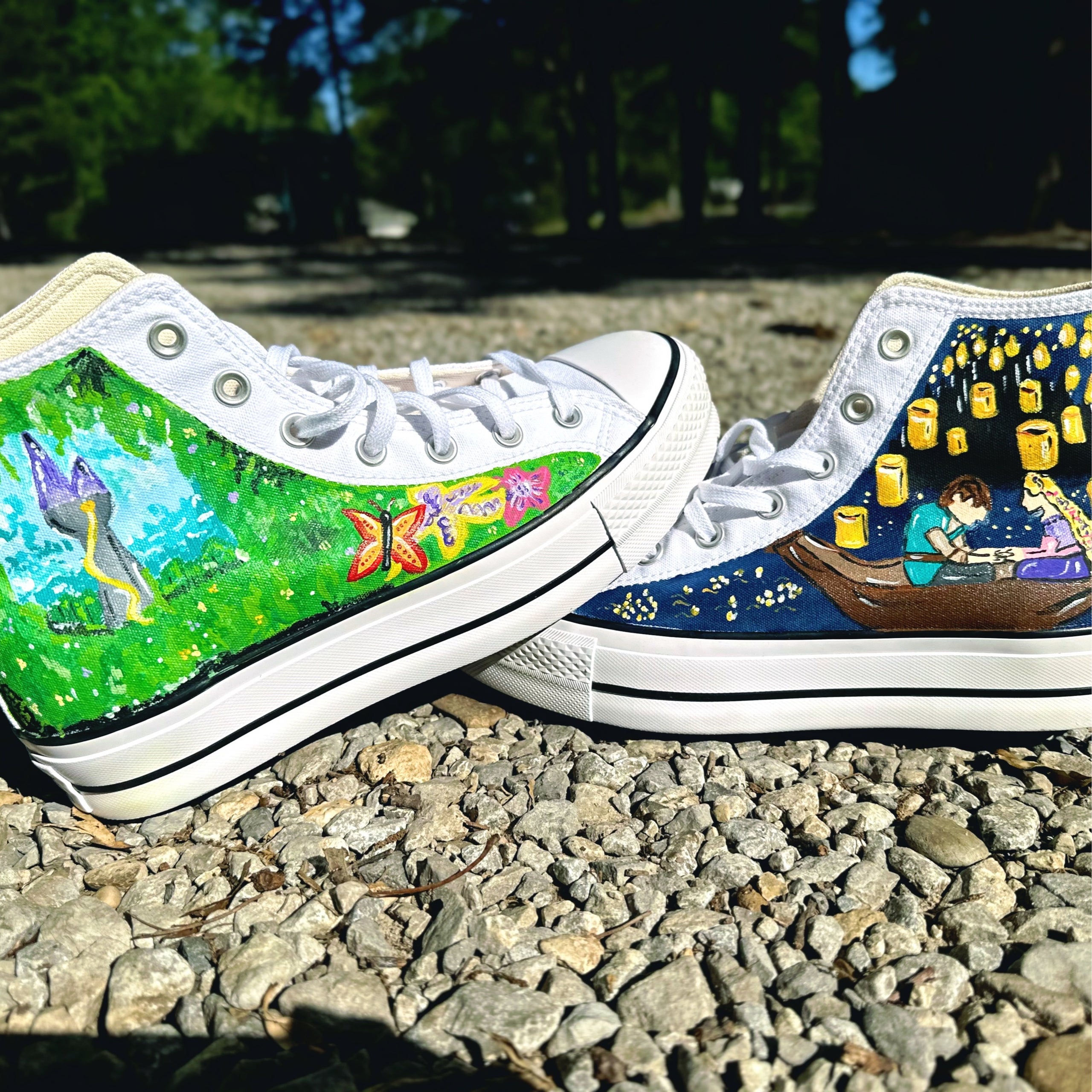 Custom Shoes Hidden Talents by Amy